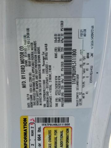 1FATP8UH9L5111800 Ford Mustang