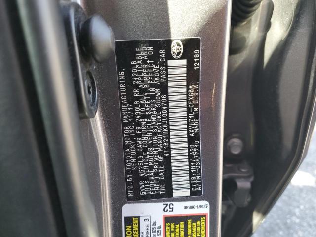 4T1B21HK8JU004706 Toyota a25a-fxs port+direct