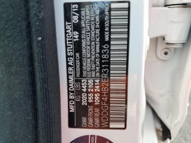 WDDGF4HB2ER311836 Mercedes-Benz C-Class
