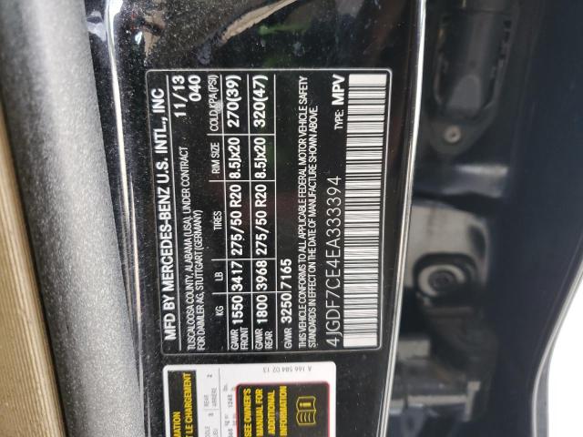 4JGDF7CE4EA333394 Mercedes-Benz Gl-Class