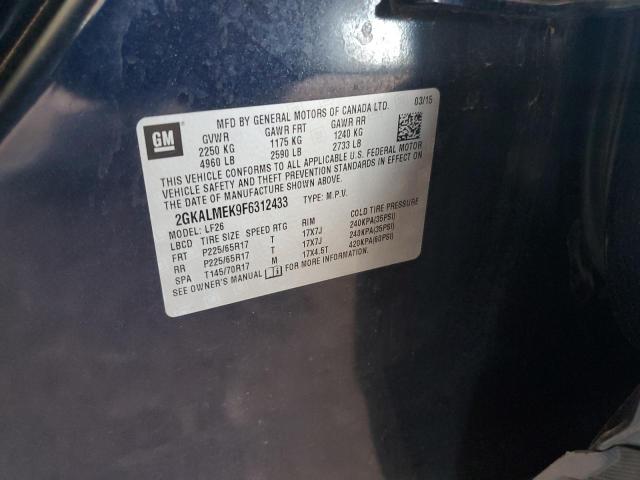2GKALMEK9F6312433 GMC lea - flex fuel (gas/alc), aluminum, ho,