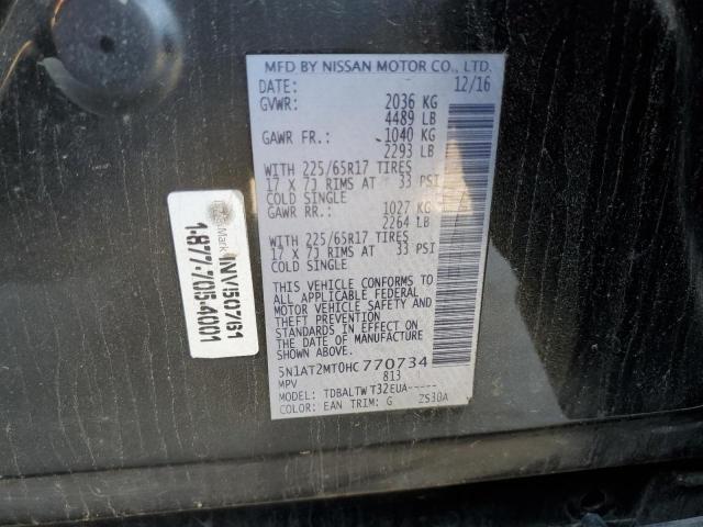 5N1AT2MT0HC770734 Nissan 2017
