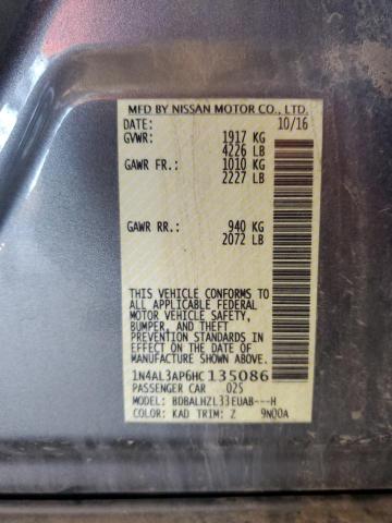 1N4AL3AP6HC135086 Nissan 2017