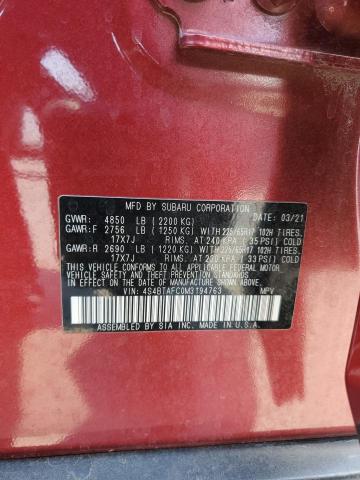4S4BTAFC0M3194763 Subaru Outback Pr