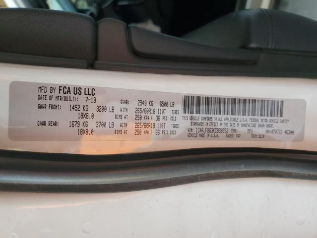 1C4RJFBG3KC830202 Jeep 2019