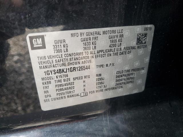 1GYS4BKJ1GR126544 Cadillac ESCALADE L