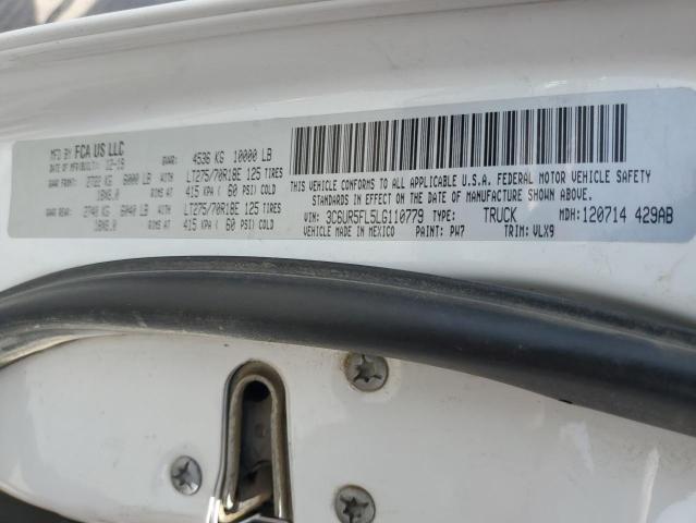 3C6UR5FL5LG110779 RAM 2020