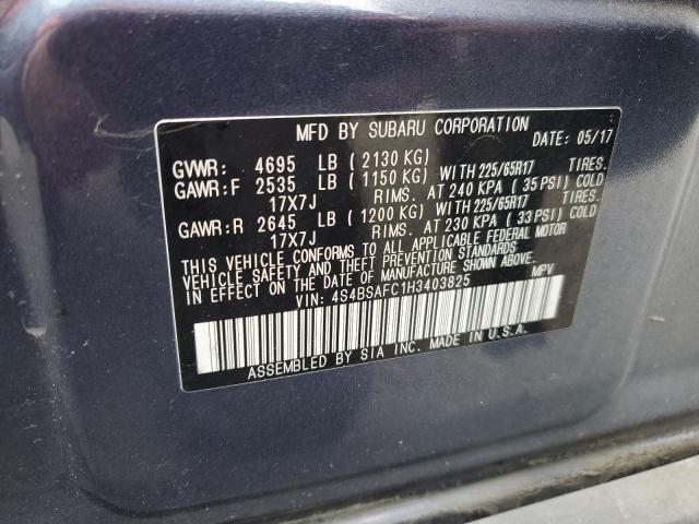 4S4BSAFC1H3403825 Subaru u5