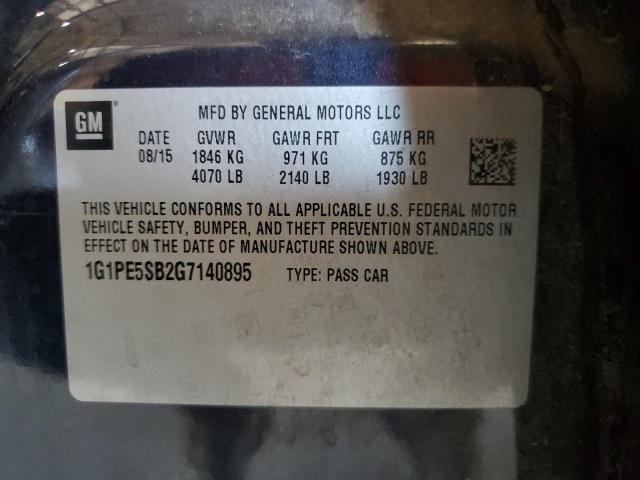 1G1PE5SB2G7140895 Chevrolet luv - vvt, alum, e85 max