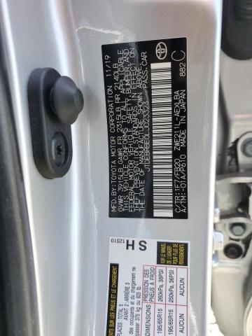 JTDEBRBE0LJ023323 Toyota 2zr-fxe, 1nm