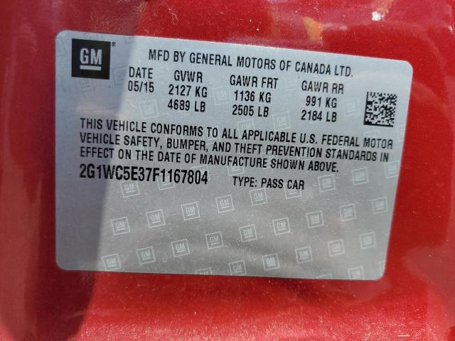 2G1WC5E37F1167804 Chevrolet IMPALA LIM