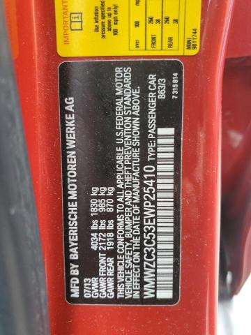 WMWZC3C53EWP25410 Mini 2014