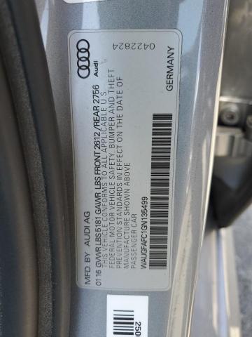 WAUGFAFC1GN135499 Audi 2016