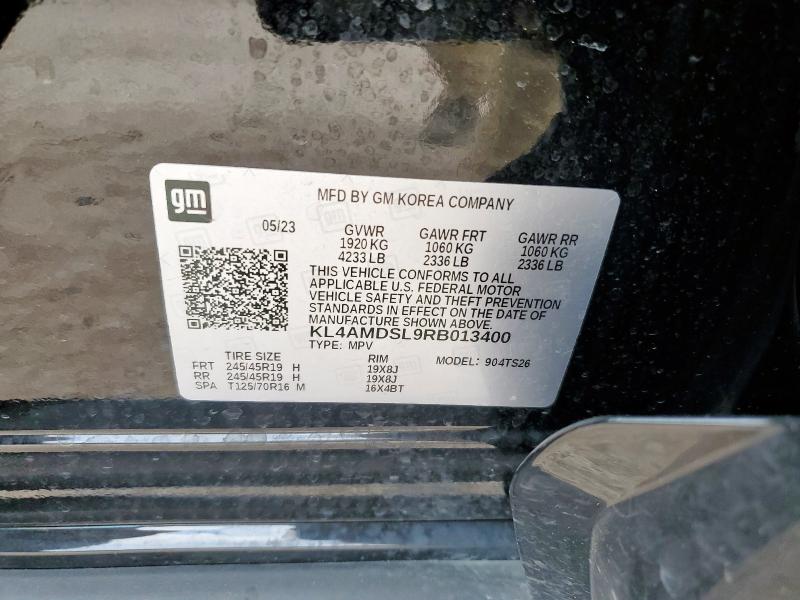 KL4AMDSL9RB013400 Buick ENCORE GX