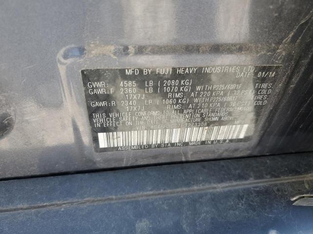 4S4BRBCC7E3273308 Subaru OUTBACK 2.