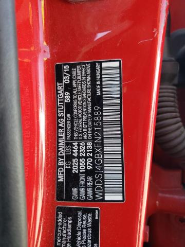 WDDSJ4GBXFN215889 Mercedes-Benz CLA-Class
