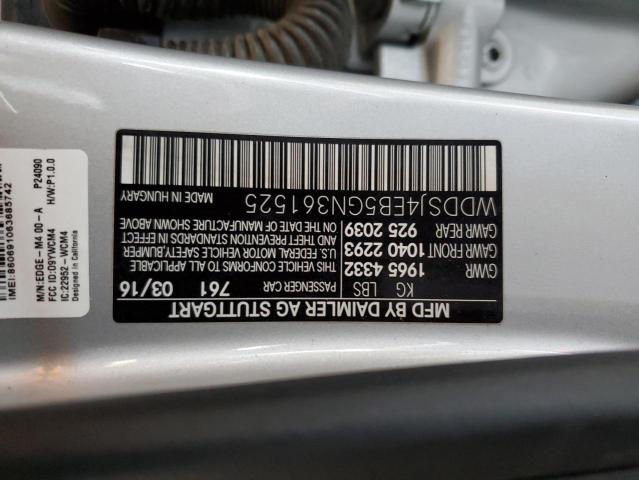 WDDSJ4EB5GN361525 Mercedes-Benz 2016