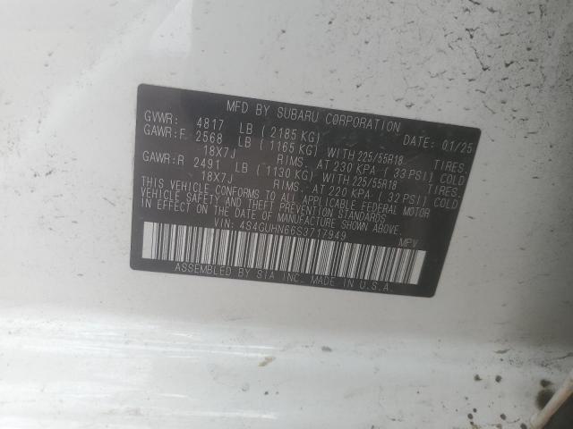 4S4GUHN66S3717949 Subaru na