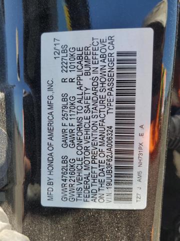 19UUB3F62JA006324 Acura j35y6