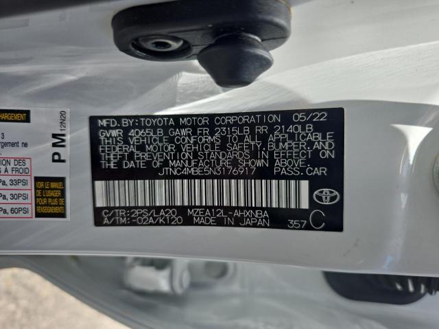 JTNC4MBE5N3176917 Toyota m20a-fks