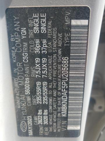 KM8KNDAF5PU205686 Hyundai 2023