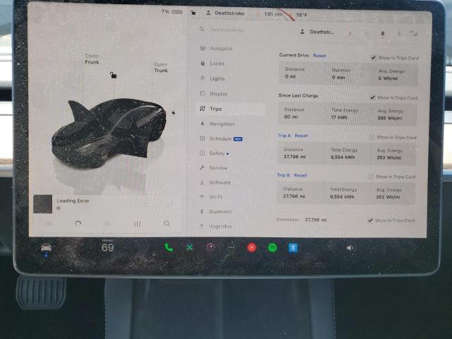 5YJ3E1EA5NF324639 Tesla 2022