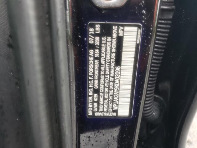 WP1AA2AY9KDA02096 Porsche Cayenne