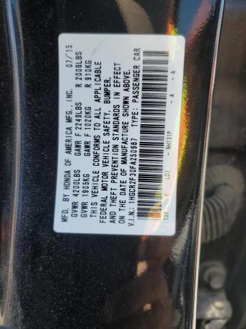 1HGCR2F30FA250987 Honda k24w1