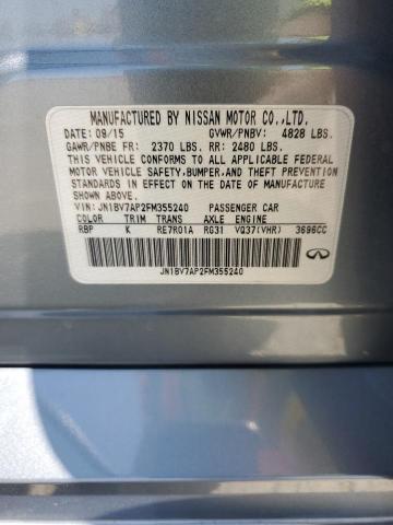 JN1BV7AP2FM355240 Infiniti 2015