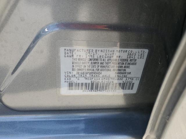 3N1AB7AP9HY404454 Nissan SENTRA S