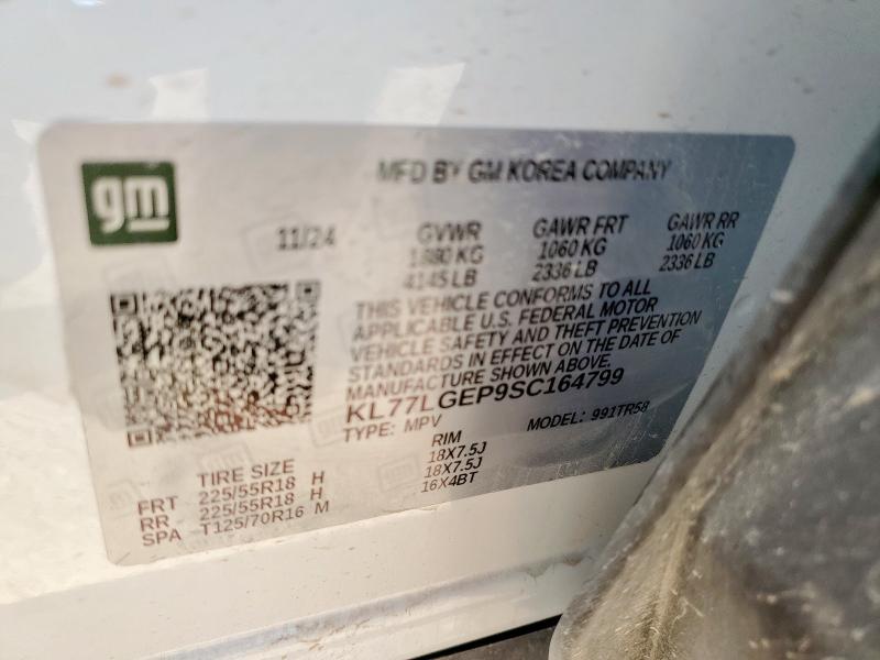 KL77LGEP9SC164799 Chevrolet lbp