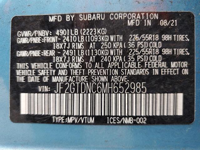 JF2GTDNC6MH652985 Subaru na