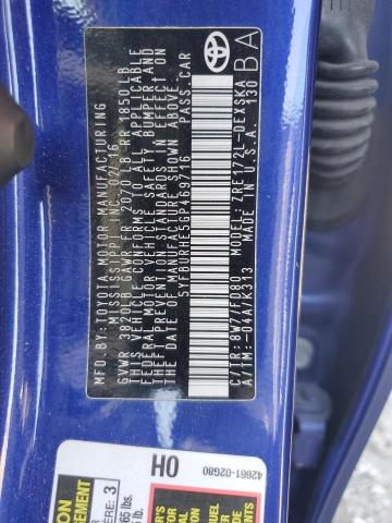 5YFBURHE5GP469716 Toyota 2zr-fe