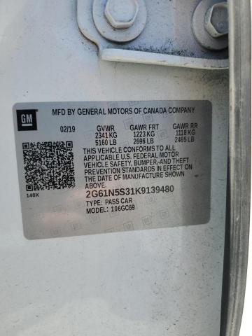 2G61N5S31K9139480 Cadillac lfx - sidi: spark ignited direct injection, vvt: variable valve timing, e85 max, alum