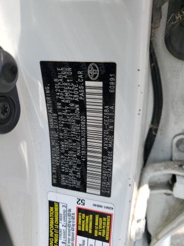 4T1B11HKXJU580820 Toyota CAMRY L