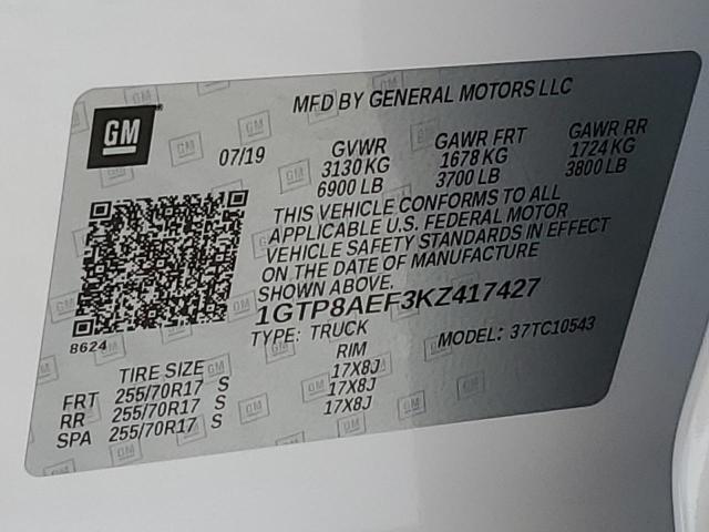 1GTP8AEF3KZ417427 GMC l82