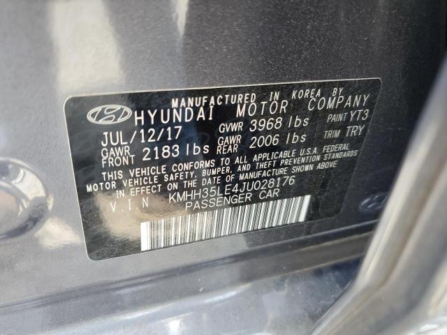 KMHH35LE4JU028176 Hyundai gdi nu