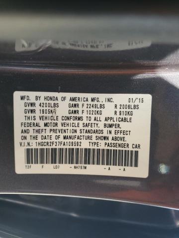 1HGCR2F37FA109592 Honda ACCORD LX