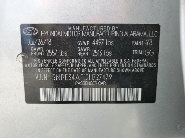 5NPE34AF1JH727479 Hyundai gdi theta-ii