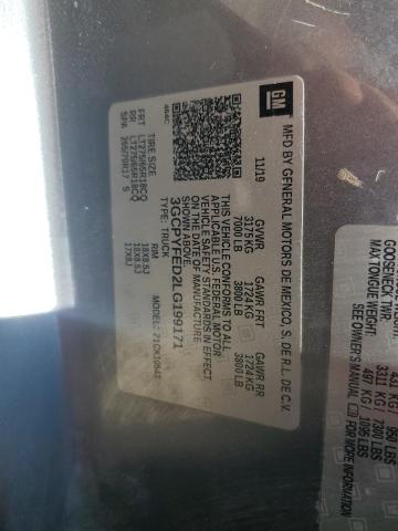 3GCPYFED2LG199171 Chevrolet l84 - di, dfm, alum, gen 5, var 2