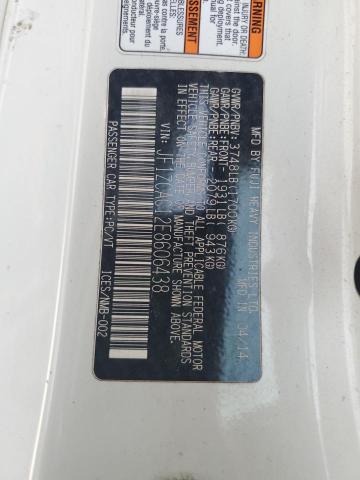 JF1ZCAC12E8606438 Subaru 2014