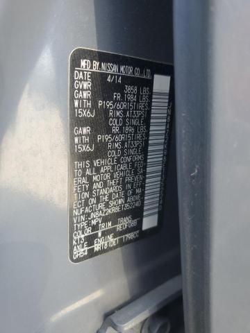 JN8AZ2KR8ET352240 Nissan 2014