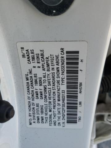 2HGFC2F5XJH603133 Honda k20c2