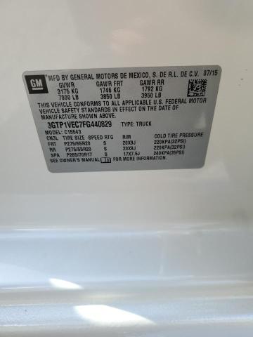 3GTP1VEC7FG440829 GMC l83 - vvt, active fuel management, aluminum