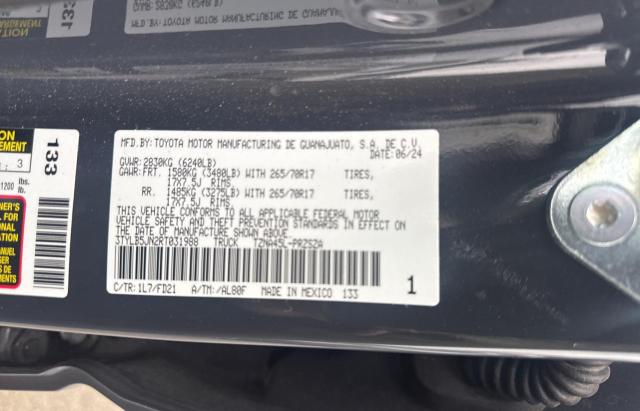 3TYLB5JN2RT031988 Toyota t24a-fts