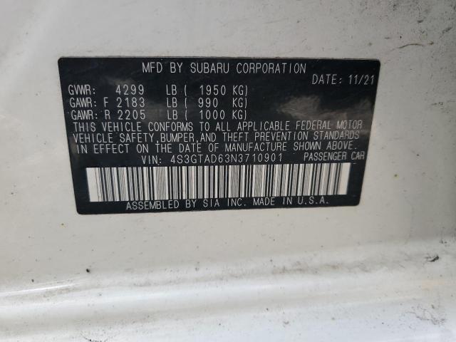 4S3GTAD63N3710901 Subaru na