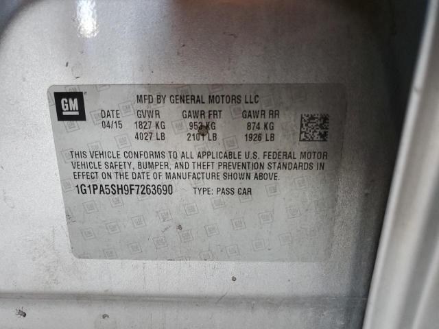 1G1PA5SH9F7263690 Chevrolet luw