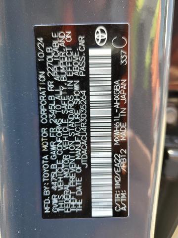 JTDACACU4R3035264 Toyota m20a-fxs
