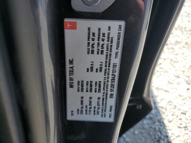 5YJ3E1EB4JF121101 Tesla 2018