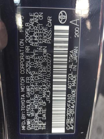 JTKJF5C71GJ020277 Toyota 2ar-fe
